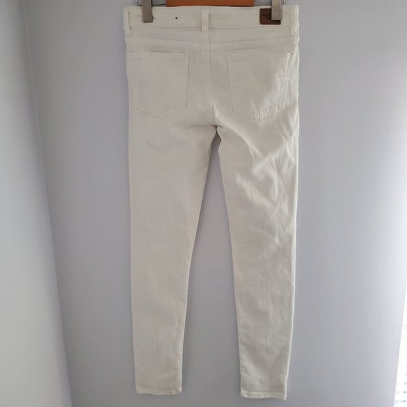 American Eagle Stretch Skinny Jegging, White, 4 - Picture 4 of 9